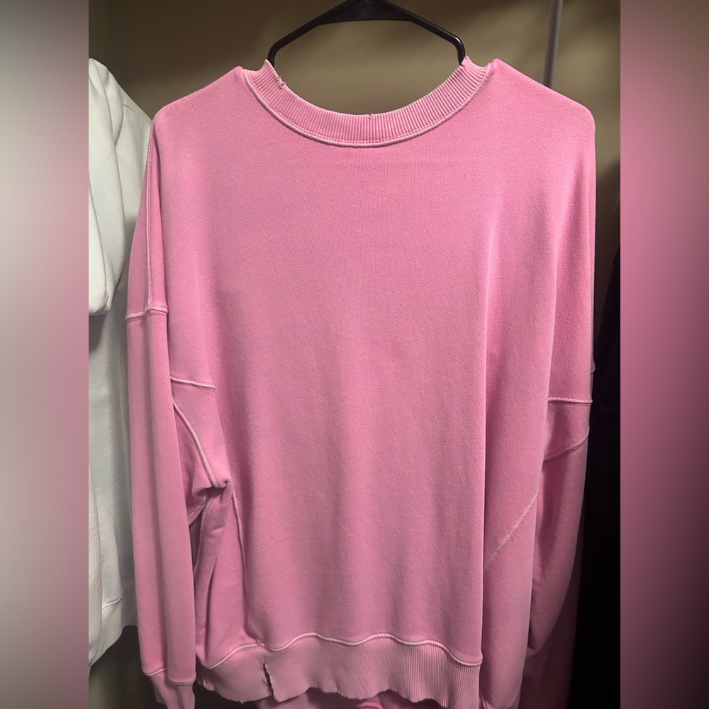 Pink Crewneck Sweatshirt
